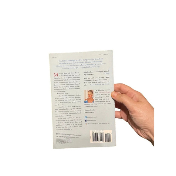 The Rumor Elin Hilderbrand Book - Picture 2 of 2